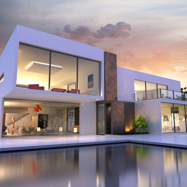 Modern villa